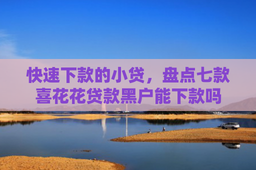 快速下款的小贷，盘点七款喜花花贷款黑户能下款吗
