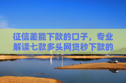 征信差能下款的口子，专业解读七款多头网贷秒下款的口子