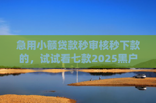 急用小额贷款秒审核秒下款的，试试看七款2025黑户易下款的网贷app