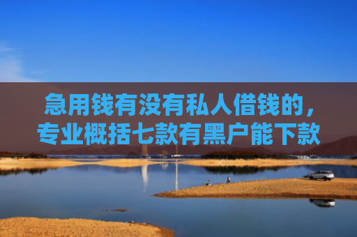急用钱有没有私人借钱的，专业概括七款有黑户能下款的网贷吗？