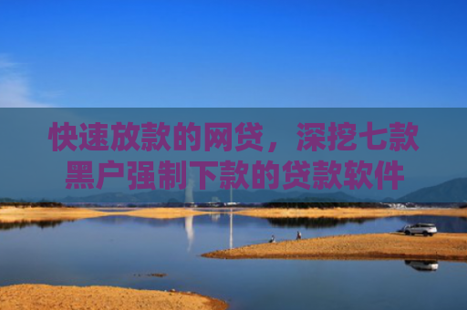快速放款的网贷，深挖七款黑户强制下款的贷款软件