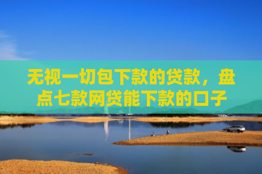 无视一切包下款的贷款，盘点七款网贷能下款的口子
