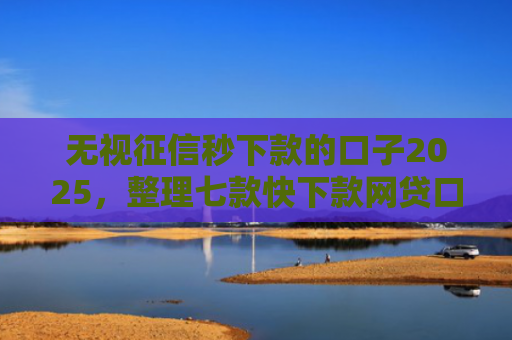 无视征信秒下款的口子2025，整理七款快下款网贷口子