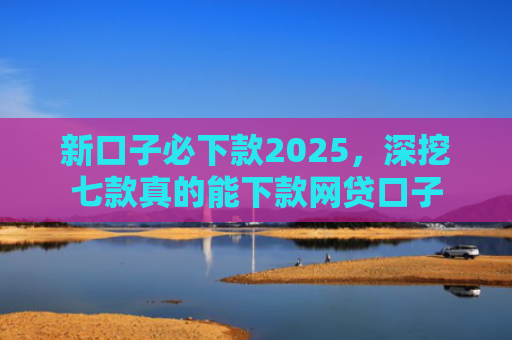 新口子必下款2025，深挖七款真的能下款网贷口子