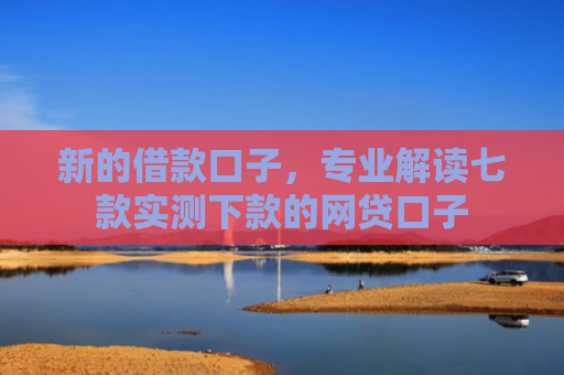 新的借款口子，专业解读七款实测下款的网贷口子