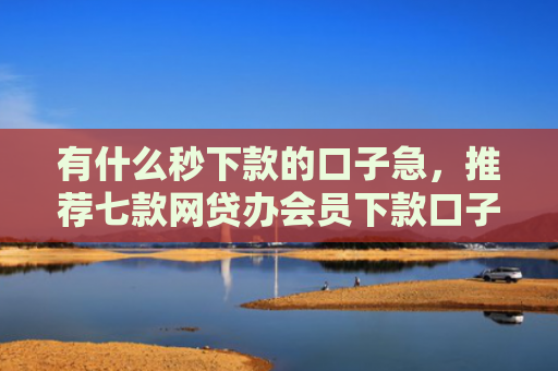 有什么秒下款的口子急，推荐七款网贷办会员下款口子