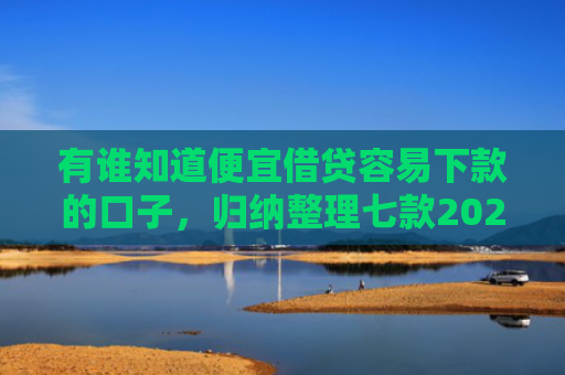 有谁知道便宜借贷容易下款的口子，归纳整理七款2025网贷下款的口子