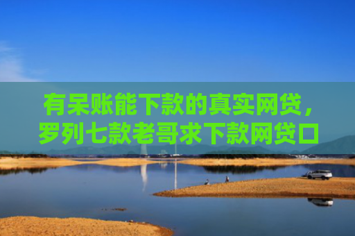 有呆账能下款的真实网贷，罗列七款老哥求下款网贷口子