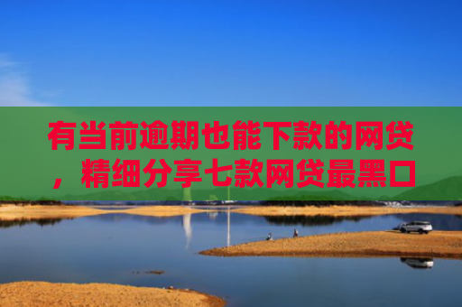有当前逾期也能下款的网贷，精细分享七款网贷最黑口子下款