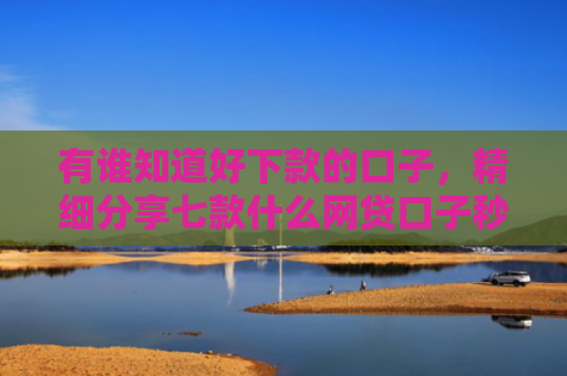 有谁知道好下款的口子，精细分享七款什么网贷口子秒下款