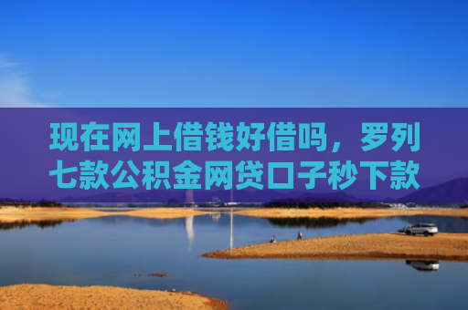 现在网上借钱好借吗，罗列七款公积金网贷口子秒下款