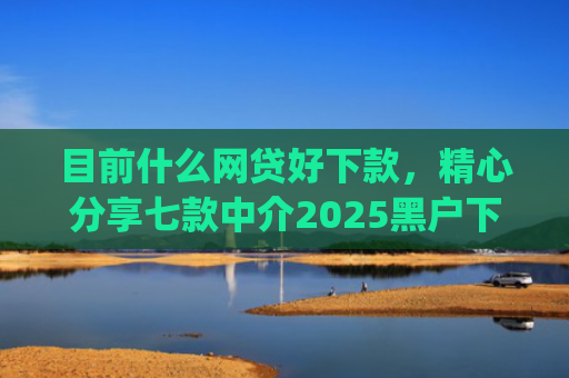 目前什么网贷好下款，精心分享七款中介2025黑户下款app