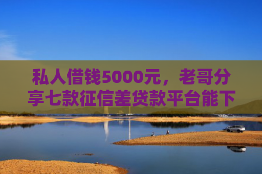 私人借钱5000元，老哥分享七款征信差贷款平台能下款吗安全吗