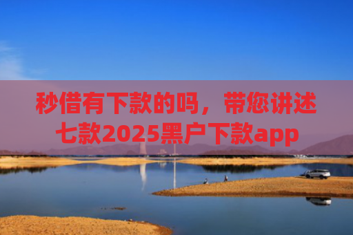 秒借有下款的吗，带您讲述七款2025黑户下款app