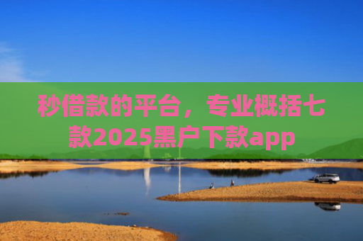 秒借款的平台，专业概括七款2025黑户下款app