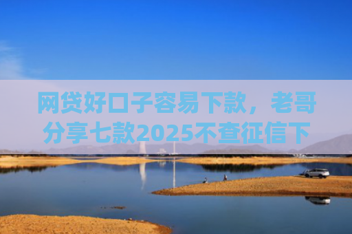 网贷好口子容易下款，老哥分享七款2025不查征信下款的app