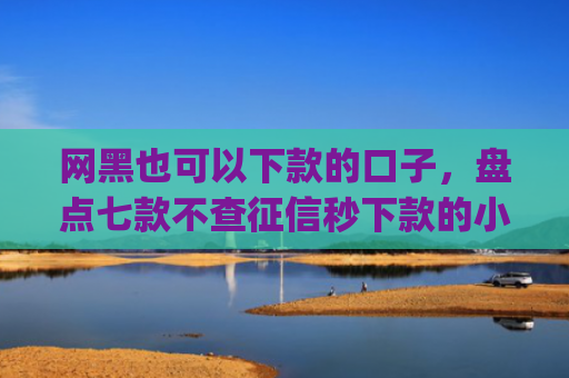 网黑也可以下款的口子，盘点七款不查征信秒下款的小额贷款app