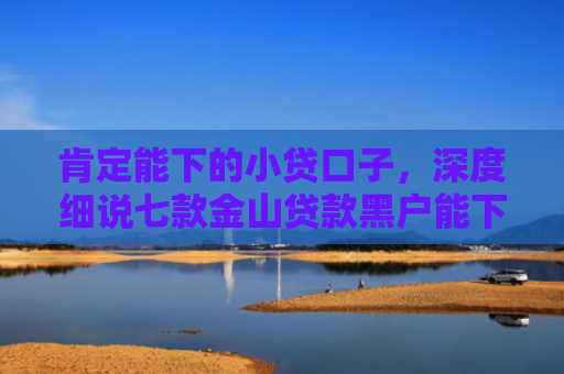 肯定能下的小贷口子，深度细说七款金山贷款黑户能下款吗