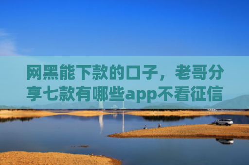 网黑能下款的口子，老哥分享七款有哪些app不看征信可以下款的