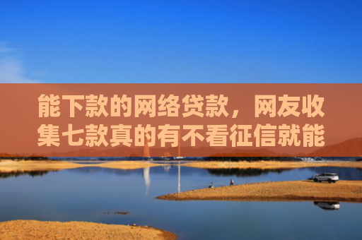能下款的网络贷款，网友收集七款真的有不看征信就能下款的网贷吗
