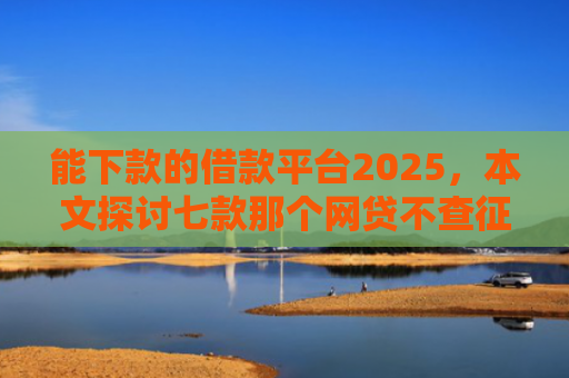 能下款的借款平台2025，本文探讨七款那个网贷不查征信大数据 下款快