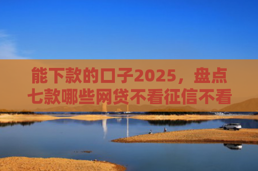 能下款的口子2025，盘点七款哪些网贷不看征信不看负债好下款