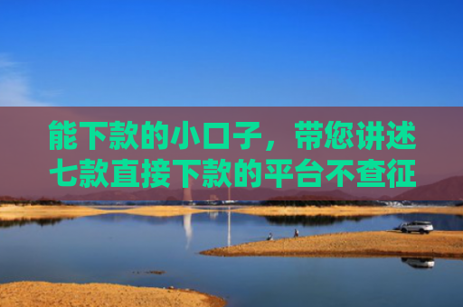 能下款的小口子，带您讲述七款直接下款的平台不查征信