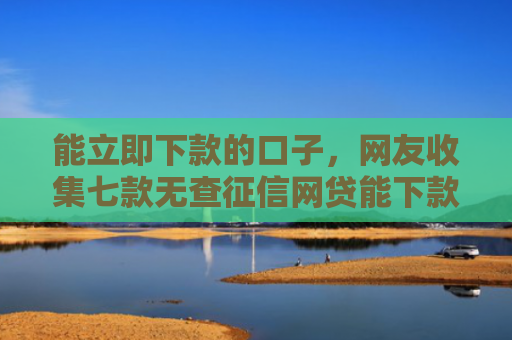 能立即下款的口子，网友收集七款无查征信网贷能下款吗