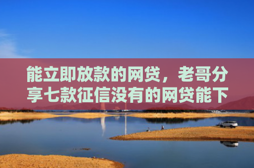 能立即放款的网贷，老哥分享七款征信没有的网贷能下款吗