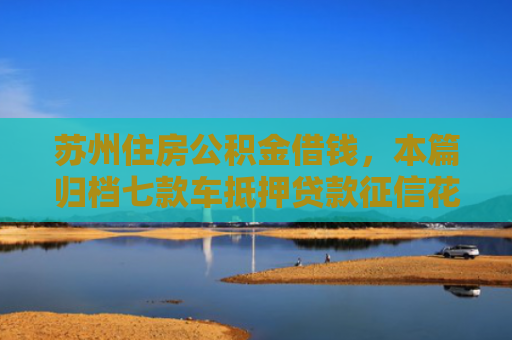 苏州住房公积金借钱，本篇归档七款车抵押贷款征信花了能下款吗