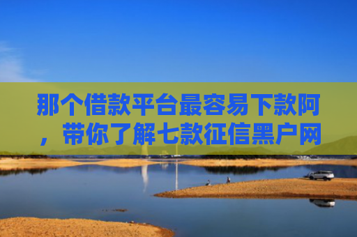那个借款平台最容易下款阿，带你了解七款征信黑户网商贷下款了