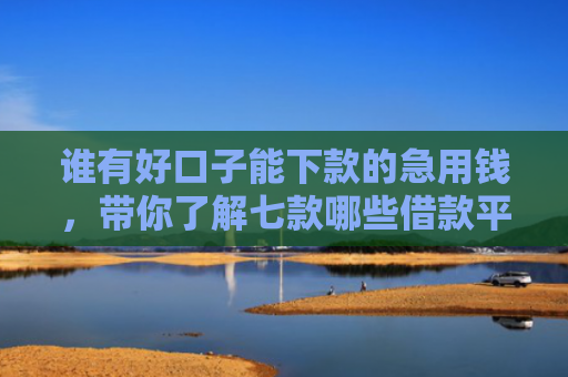谁有好口子能下款的急用钱，带你了解七款哪些借款平台征信花了可以下款