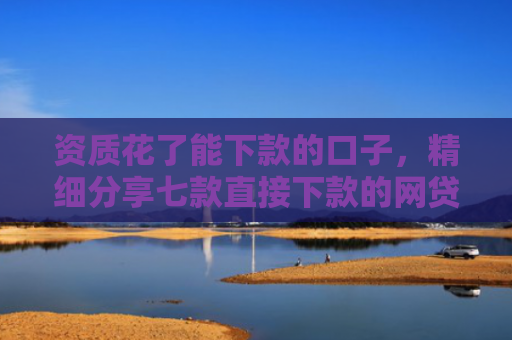 资质花了能下款的口子，精细分享七款直接下款的网贷口子