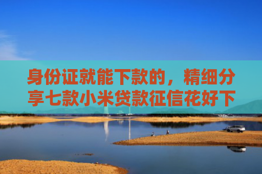 身份证就能下款的，精细分享七款小米贷款征信花好下款吗