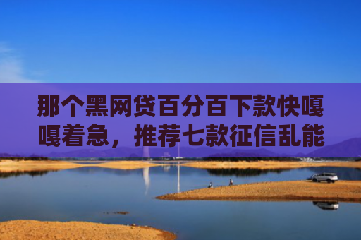 那个黑网贷百分百下款快嘎嘎着急，推荐七款征信乱能下款的网贷