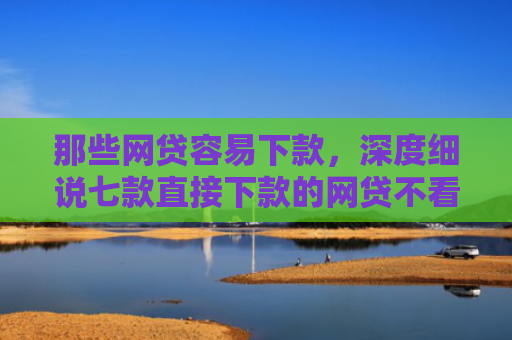 那些网贷容易下款，深度细说七款直接下款的网贷不看征信