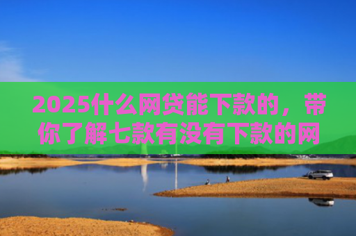2025什么网贷能下款的，带你了解七款有没有下款的网贷口子