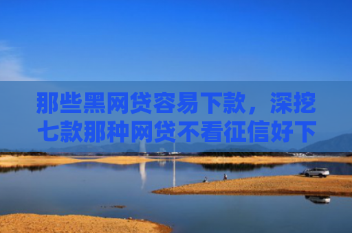 那些黑网贷容易下款，深挖七款那种网贷不看征信好下款吗