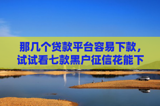 那几个贷款平台容易下款，试试看七款黑户征信花能下款的网贷