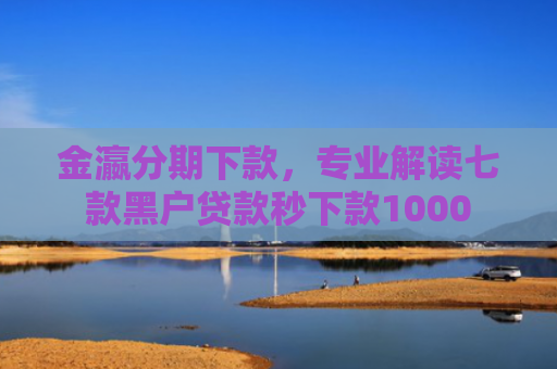 金瀛分期下款，专业解读七款黑户贷款秒下款1000